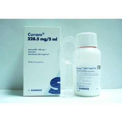 CURAM 228.5MG/5ML  75ML SUSP